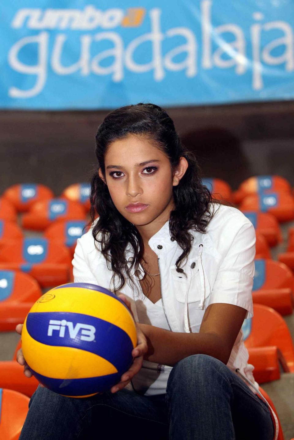 Samantha Bricio, voleibolista mexicana rumbo a Panamericanos.