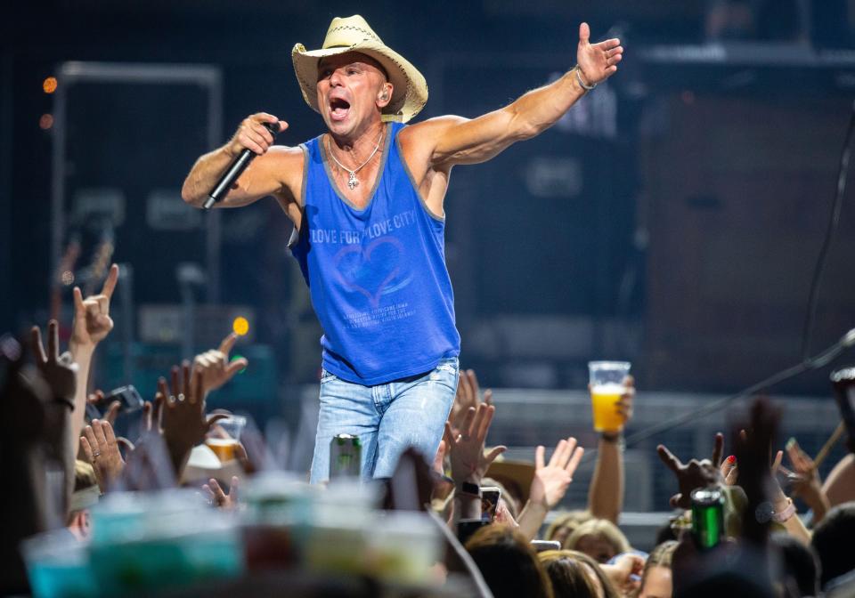 Kenny Chesney performed at Wells Fargo Arena in Des Moines in 2019.