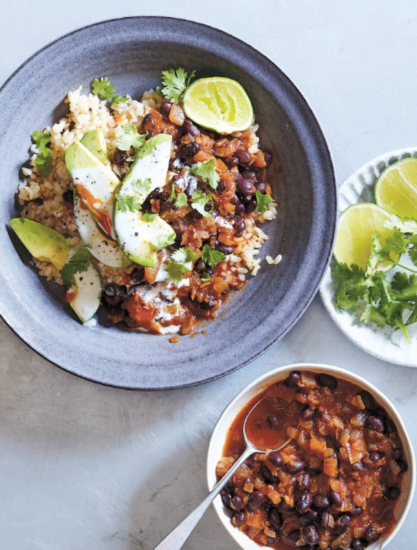 <p>Linda Pugliese</p><p>This bold-flavored brown rice burrito bowl with spicy black beans and onions is gut-friendly and delicious at the same time!</p><p><strong>Get the recipe: <a href="https://parade.com/1038035/parade/brown-rice-burrito-bowl-with-spicy-black-beans-and-onions/" rel="nofollow noopener" target="_blank" data-ylk="slk:Brown Rice Burrito Bowl with Spicy Black Beans and Onions;elm:context_link;itc:0;sec:content-canvas" class="link ">Brown Rice Burrito Bowl with Spicy Black Beans and Onions</a></strong></p><p><strong>Related: <a href="https://parade.com/844441/kristanroland/12-mind-blowing-burrito-recipes/" rel="nofollow noopener" target="_blank" data-ylk="slk:12 Mind-Blowing Burrito Recipes;elm:context_link;itc:0;sec:content-canvas" class="link ">12 Mind-Blowing Burrito Recipes</a></strong></p>