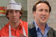 Nicolas Cage<br> Cage's role in "Fast Times" wasn't large. In fact, his character didn't even have a name. But <a href="http://movies.yahoo.com/person/nicolas-cage/" data-ylk="slk:Cage;elm:context_link;itc:0;sec:content-canvas" class="link ">Cage</a>, who was credited as "Nicolas Coppola" in the credits, helped use "Fast Times" to launch a (well, for the most part) successful career as a leading man. In recent years, his financial difficulties and "meh" choices in roles have overshadowed his acting chops. He won an Oscar for "<a href="http://movies.yahoo.com/movie/leaving-las-vegas/" data-ylk="slk:Leaving Las Vegas;elm:context_link;itc:0;sec:content-canvas" class="link ">Leaving Las Vegas</a>" and was also nominated for "<a href="http://movies.yahoo.com/movie/adaptation/" data-ylk="slk:Adaptation;elm:context_link;itc:0;sec:content-canvas" class="link ">Adaptation</a>." Look for him in "The Frozen Ground," a serial killer thriller, later this year.