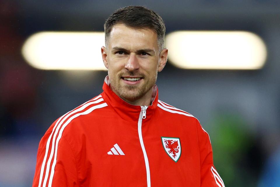 Injury boost: Aaron Ramsey is back in the squad for Wales (Getty Images)