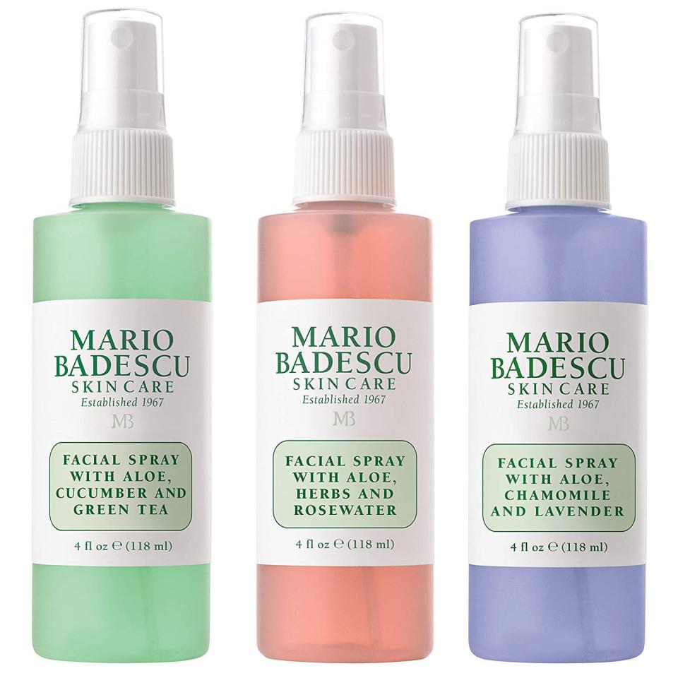 Mario Badescu Spritz Mist and Glow Facial Spray Collection Trio