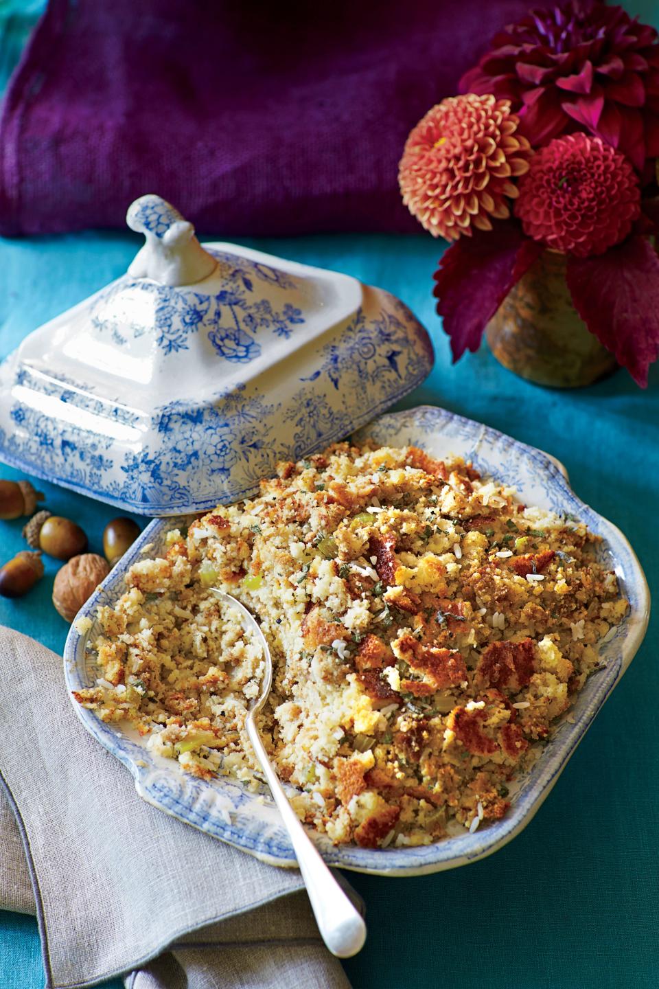 Holiday Spice Cake & Grandmother Carter's Cornbread Dressing