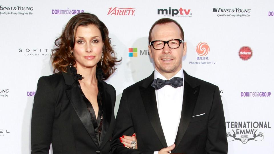 Bridget Moynahan and Donnie Wahlberg