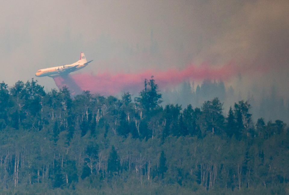 PHOTOS: B.C. wildfires choke western Canada in smoke