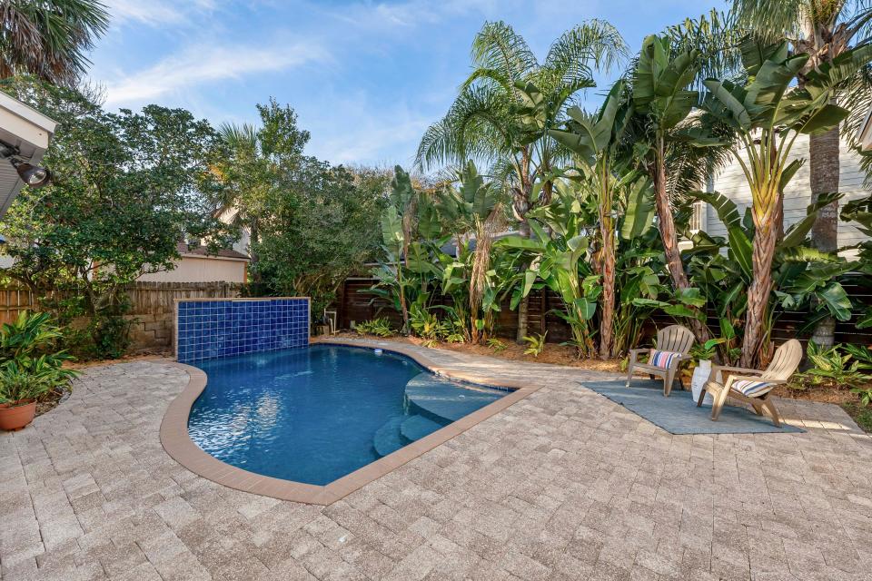 Just steps from Beaches Town Center, this 1940 home at 714 Second St. was meticulously rebuilt and updated over the last two decades. The heated pool with waterfall was no doubt a big draw for its new owners, who purchased the 2,208-square-foot home on March 19 for $1,430,000.