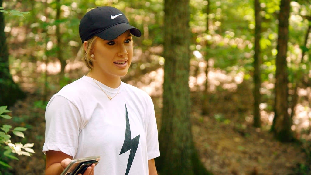 CHRISLEY KNOWS BEST -- "Odd Savannah Out" Episode 816 -- Pictured in this screengrab: Savannah Chrisley -- (Photo by: USA Network/NBCU Photo Bank via Getty Images)