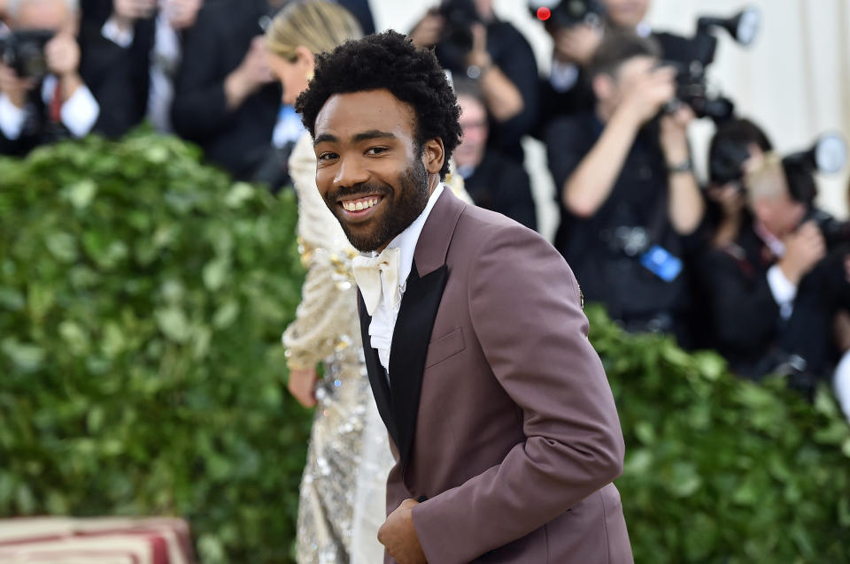 Donald Glover in Gucci