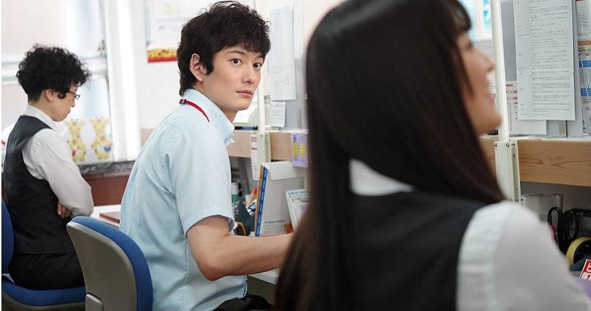 岡田將生飾演在郵局工作，人生總是快別人一秒的男主角。（圖／台北電影節提供）