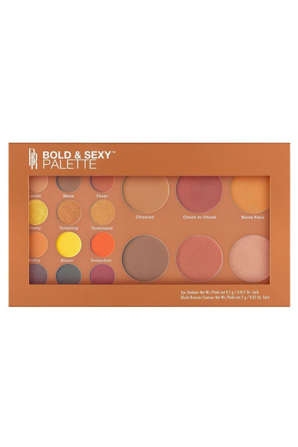 18) Black Radiance Bold and Sexy Palette