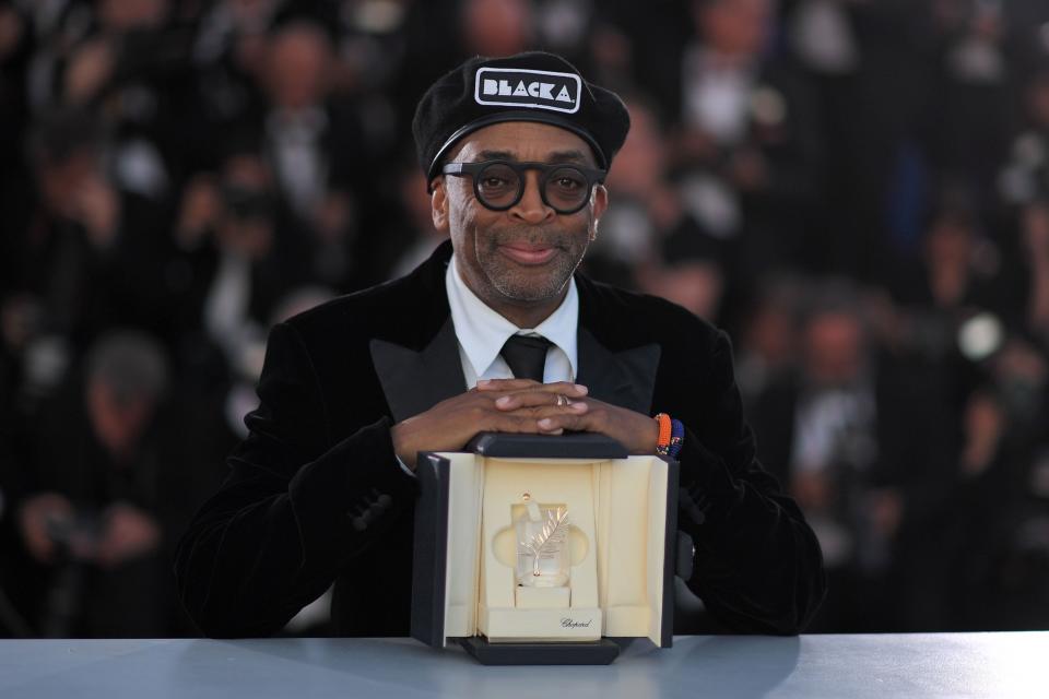 Spike Lee, here at the 2018 Cannes Cannes Film Festival, was awarded a lifetime award at the 34th annual American Cinematheque Awards on Thursday.