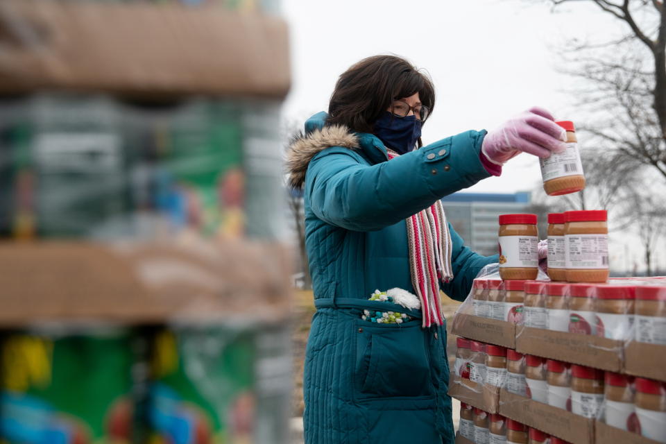 If President Biden’s $1.9 trillion relief proposal passes Congress, more food assistance would be on the way. REUTERS/Emily Elconin