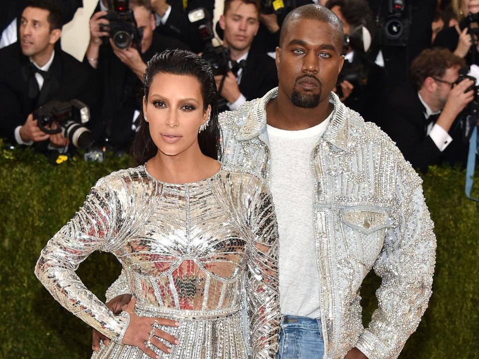 Kim Kardashian, Kanye West 2016 Met Gala