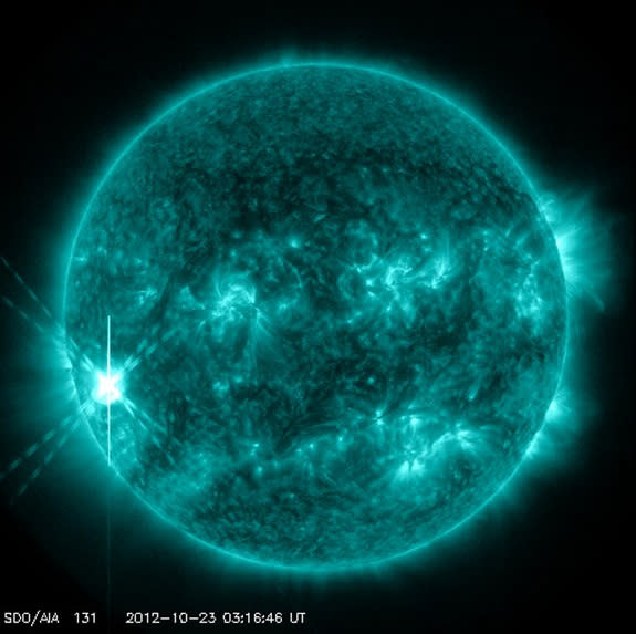 Spectacular solar storms