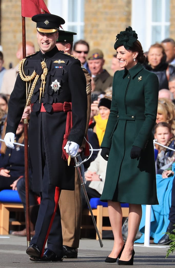 kate middleton, prince william, st. patrick's day 2019