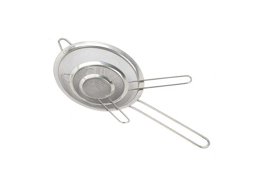 ChicChic Stainless Steel Mesh Strainers, $9