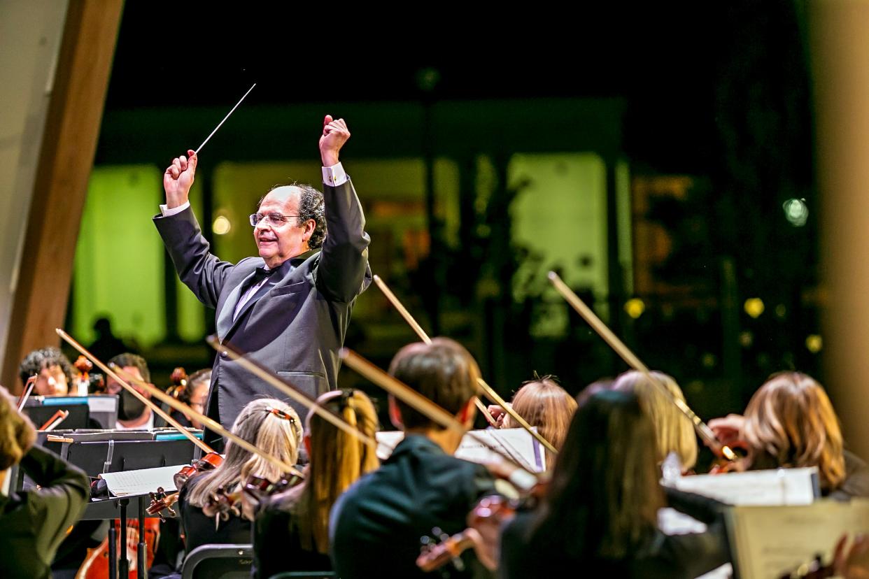 Music director and conductor Luis Biava is to lead the Metropolitan Chamber Orchestra concert on Sunday at Ascension Lutheran Church.