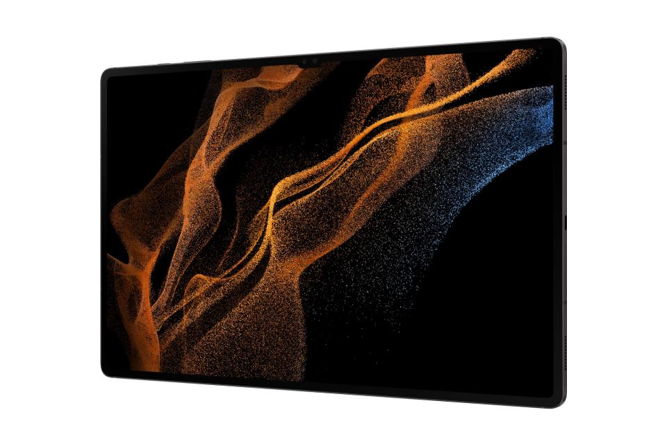 Galaxy Tab S8 Ultra design. - Credit: Samsung