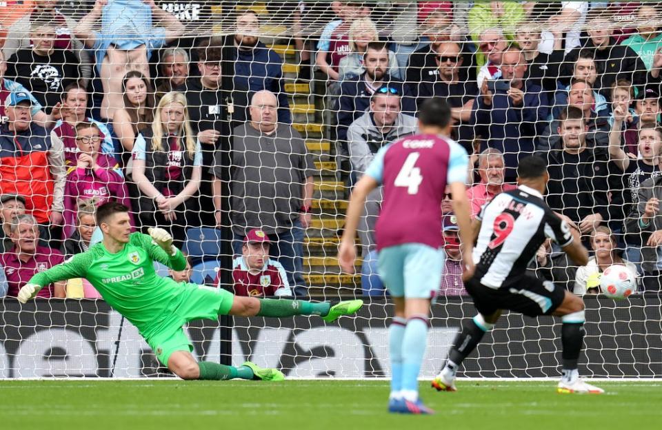 Callum Wilson opens the scoring from the penalty spot (Nick Potts/PA). (PA Wire)