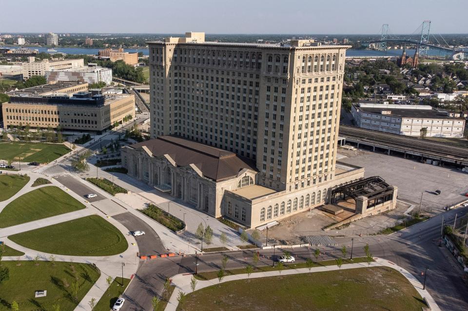 Michigan Central Station in Detroit on Tuesday, May 21, 2024.