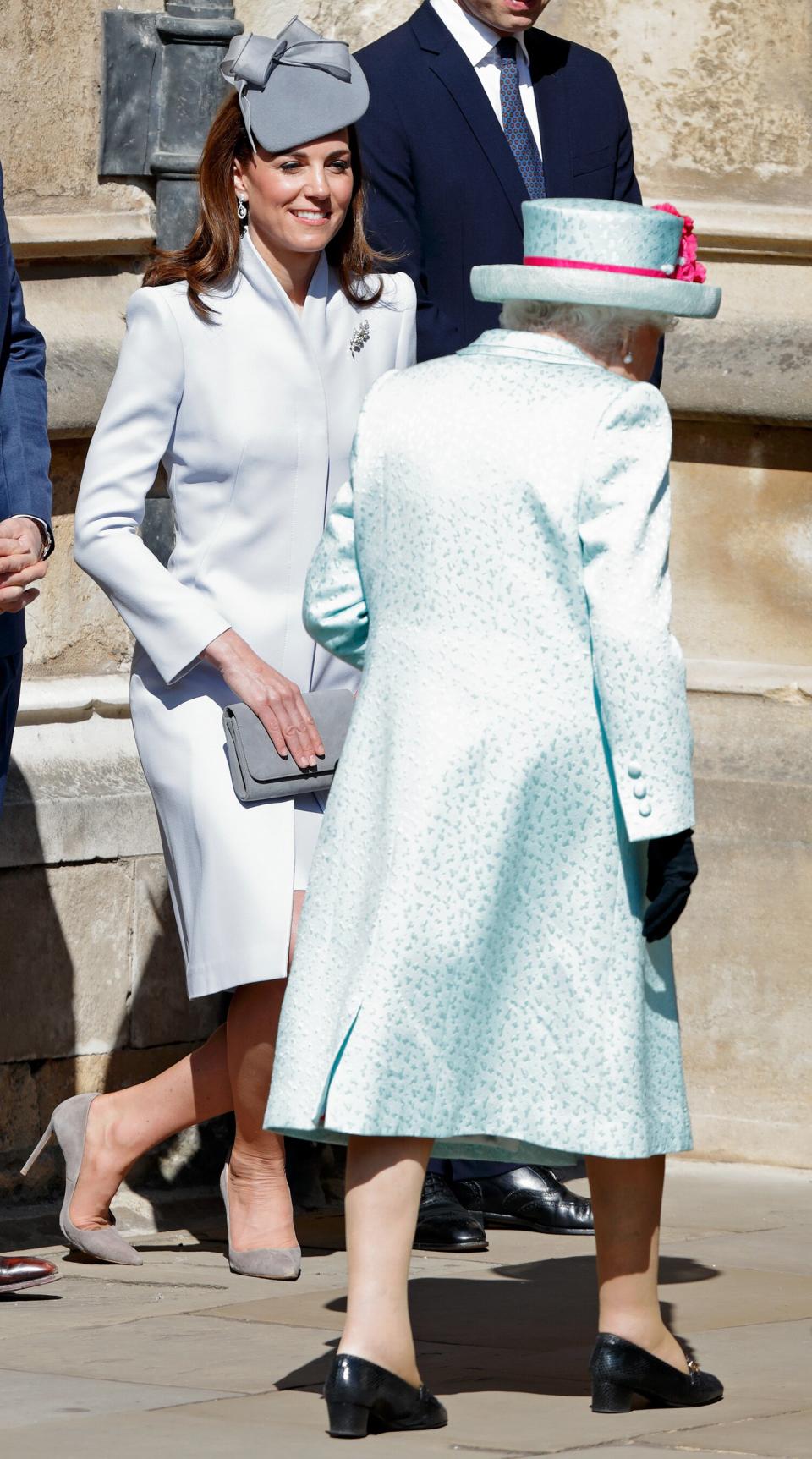 It’s rare to see the royals curtsy to one another outside of extremely formal situations, and even then they usually only curtsy to the Queen.