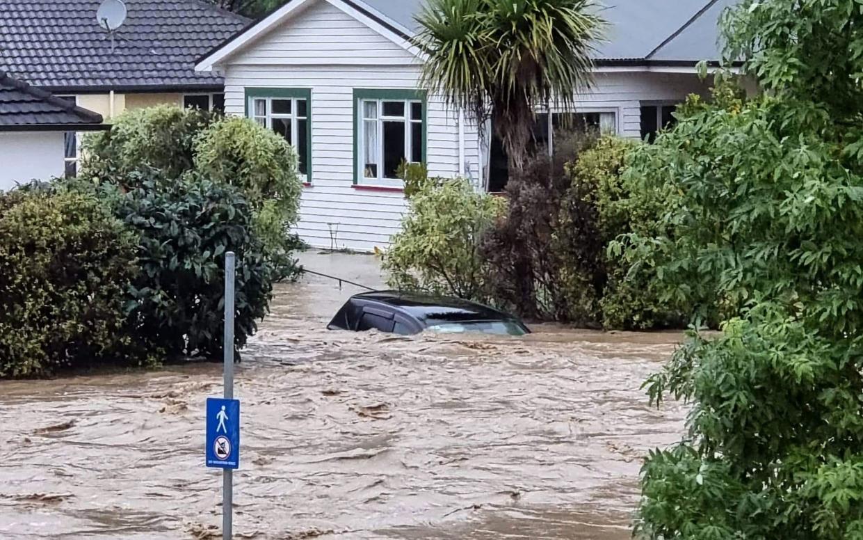New Zealand has this week been hit by massive floods - GETTY IMAGES