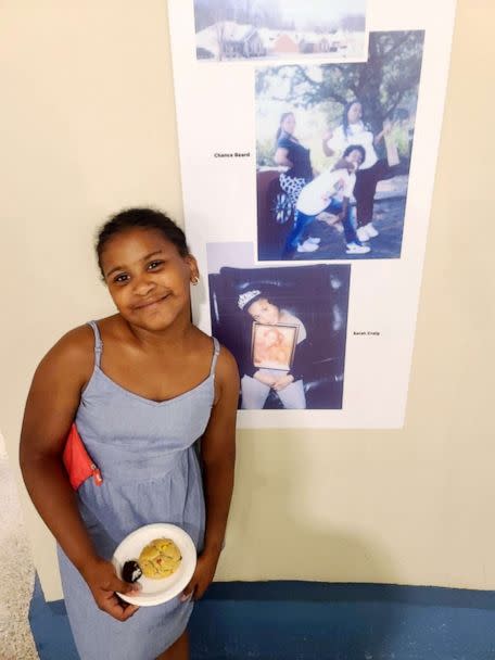 PHOTO: Sarah Craig attends an event that featured her photographs taken to commemorate the important things in her life in Louisville, Ky. (Latascha Craig)