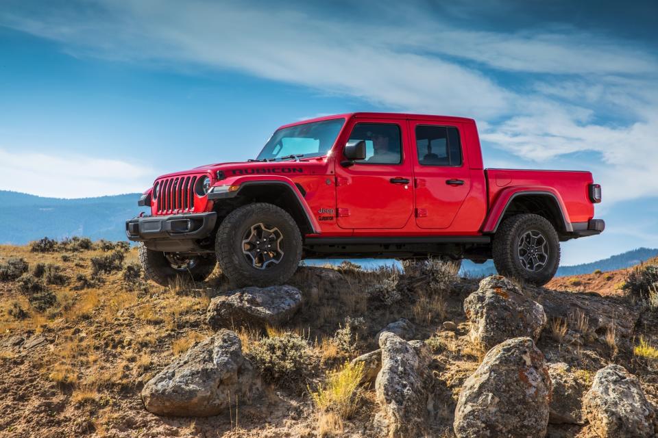 <p>The Jeep Gladiator is a car very much in tune with buyers in the US, which is perhaps why it’s not offered in the UK. It’s a pick-up version of Jeep’s Wrangler, with an extended rear load bed to offer a best-in-class payload along with the same four-wheel drive and off-road ability as the Wrangler.</p><p>The four-door, five-seat cabin can be opened up to the elements with removable roof panels. Power comes from either a 3.6-litre V6 petrol engine or a 3.0 V6 turbodiesel, but there are no plans to sell the Gladiator alongside the Wrangler in UK showrooms.</p>