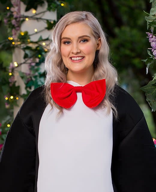 Rosemary on The Bachelor Australia 2020. Photo: Channel 10.