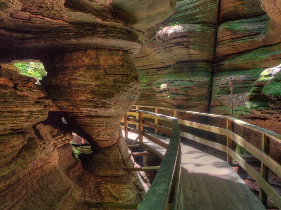 Witches Gulch in Wisconsin Dells, Wisconsin