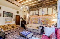 <p>The smaller wing has previously been a holiday let property and comprises: a reception hall, drawing room, kitchen/dining room, two bedrooms and two ensuite bathrooms. (Carter Jonas) </p>