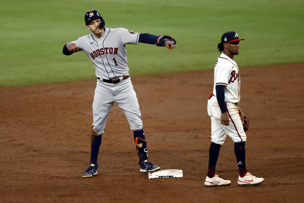 Photos: Astros force a Game 6 with 3-2 walk-off win against the Rays