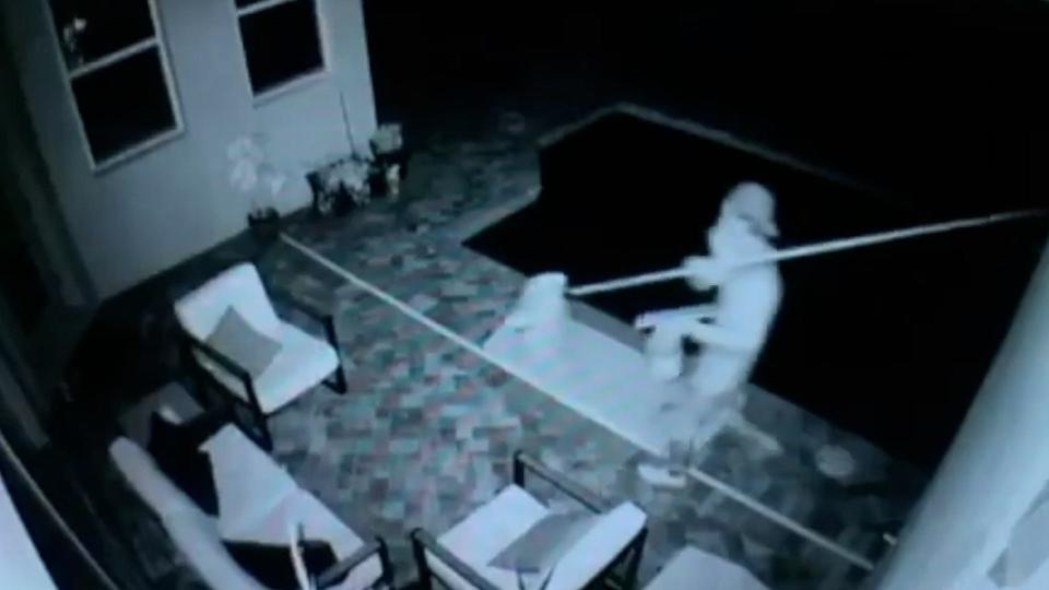 A pool technician, who showed up unannounced at night, was shot by a Florida homeowner, authorities said.