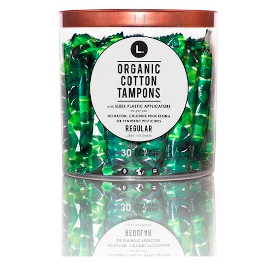 L.Organic Cotton Regular Compact Tampons, $6.99 $5.24, at Target