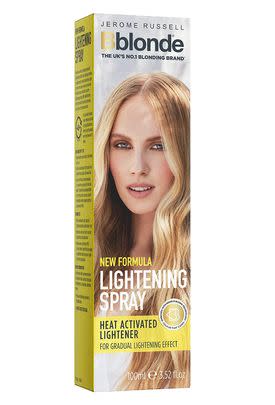 Try this natural hair highlighting spray that doubles as a heat protector