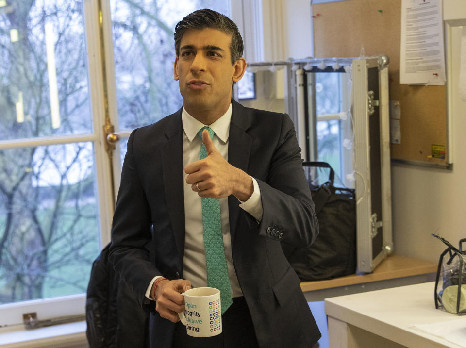 The Chancellor Rishi Sunak appears on Sky TV's Sophy Ridge on Sunday show and the BBC TV's Marr Show with only three days before he delivers the budget. Photo: HM Treasury/Flickr