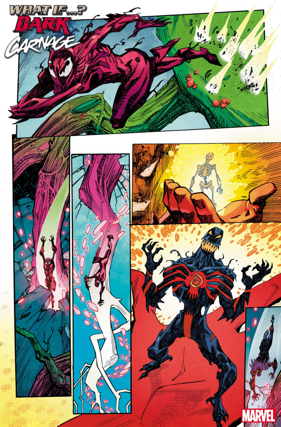 What If? Dark: Carnage #1 interior art