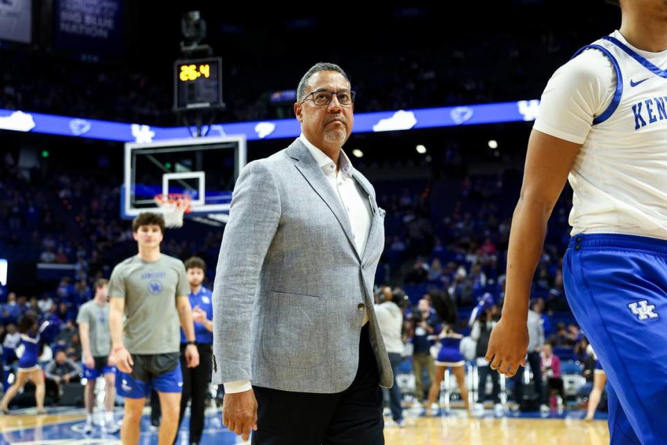 New Kentucky assistant coach Chuck Martin serves as the Wildcats’ recruiting coordinator.