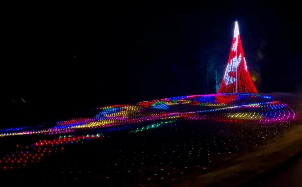 This is the the 30th anniversary of Fantasy in Lights at Callaway Resort & Gardens. It features more than 10 million lights this year, and is Callaway Gardens’ kickoff to the holiday season, Rachael McConnell, marketing manager at Callaway Gardens. 11/18/2022