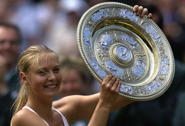 17-year-old Sharapova defeated Serena Williams in the 2004 Wimbledon final to catapult her into the tennis stardom