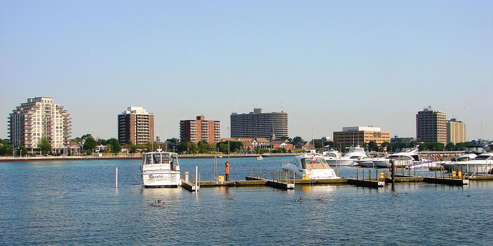 <p>No. 3: Sarnia, ON.<br> Score: 42.1<br> (Wikipedia) </p>