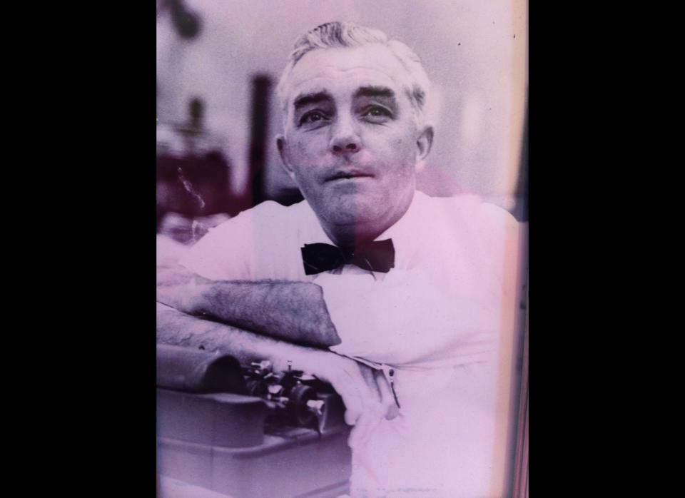 "My father was an editor at The New York Herald Tribune from 1946 to 1966. This picture, attributed to Pulitzer prize winning photographer Nat Fein, shows my dad in his office. The bowtie, and my Dad's face and hair, tell me that the pic was taken between 1957-1961. My father was never accused of being a fashion plate, but he wore a jacket and tie every day at work, and every Sunday at church. That is a commitment to class, if not always style." - David Kiley, editor-in-chief, AOL Autos     (HP Photo) 