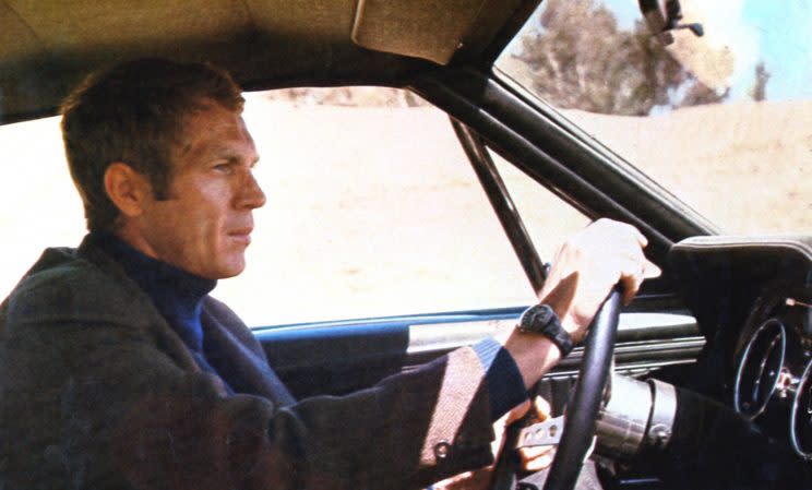 Steve McQueen in <em>Bullitt</em>. (Photo: Everett Collection)