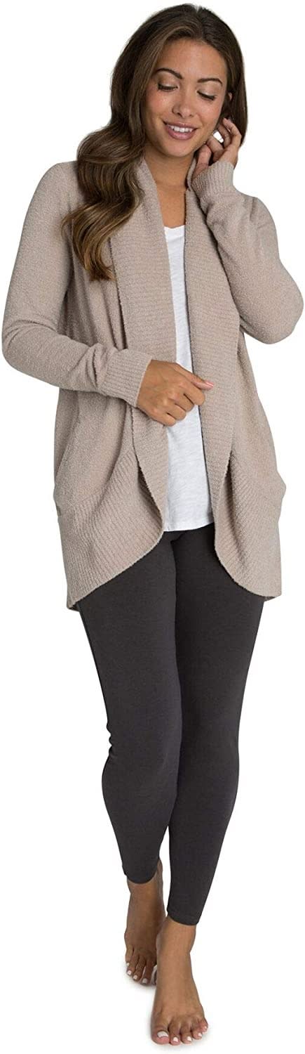 Barefoot Dreams CozyChic Lite Circle Cardi Amazon