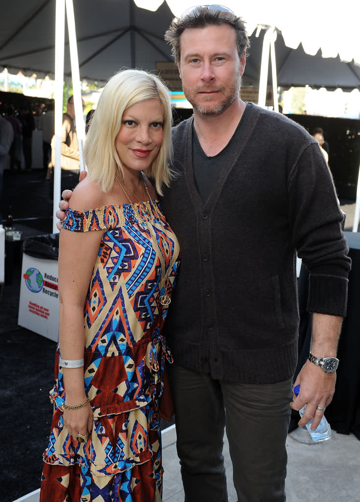 Tori Spelling (husband is Dean McDermott)