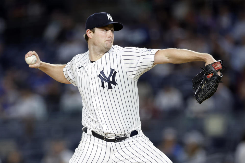 Gerrit Cole。（Photo by Sarah Stier/Getty Images）