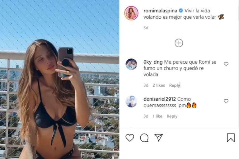 Malaspina subió un video que encendió la polémica en las redes sociales