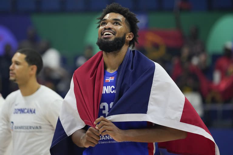 Karl-Anthony Towns es una de las figuras del Mundial 2023 y llevó a República Dominicana a la segunda etapa