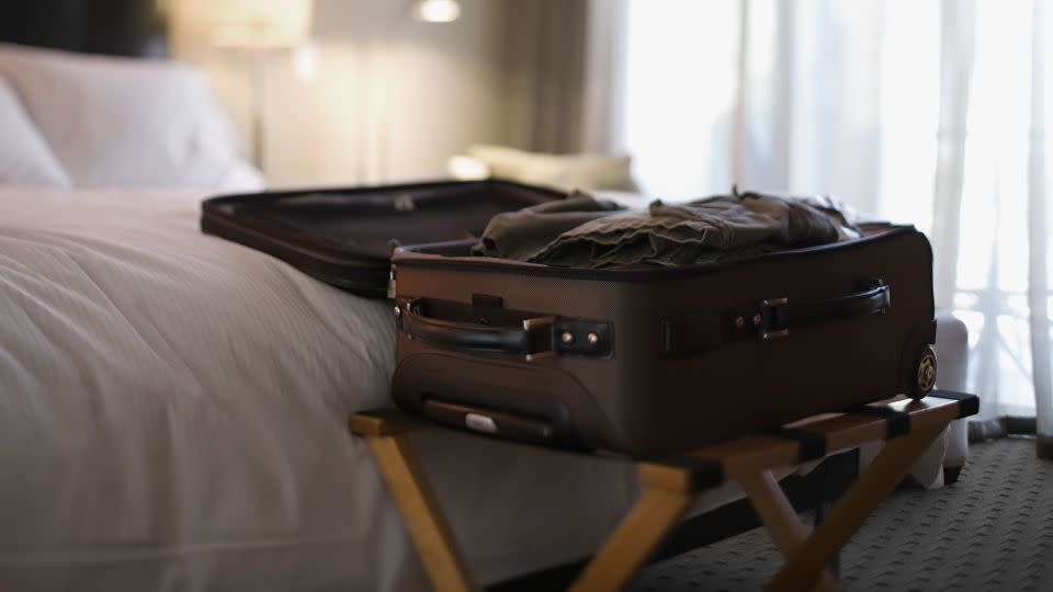 Keeping suitcases off the floor is one way to help protect against bedbugs. - Jupiterimages/Stockbyte/Getty Images