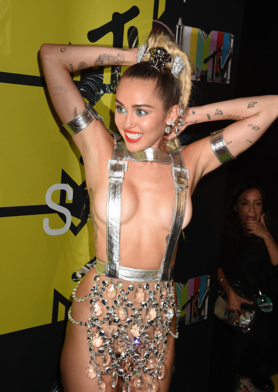 <p>The 24-year-old singer has well over 20 tattoos on her body, and she’s showing no signs of slowing down any time soon. (Photo: Getty Images) </p>